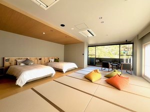 リニューアルした開放的な室内とセミダブルベッドが嬉しい601号室(イメージ)