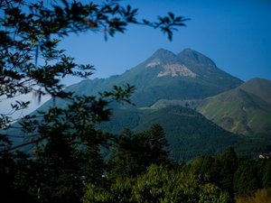 【大浴場 望岳の湯】刻々と変わりゆく美しい由布岳を一望