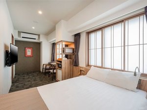 【スタンダードダブル】1〜2名様でゆったりとくつろげるお部屋です。