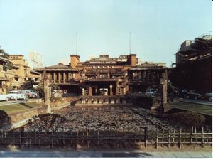 帝国ホテル2代目本館(通称:ライト館)。2023年は開業100周年を迎えます。