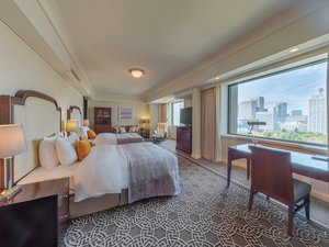 【<本館>インペリアルフロア ジュニアスイート】約54〜65u、ツイン 幅140cm×長さ205cm(一例)