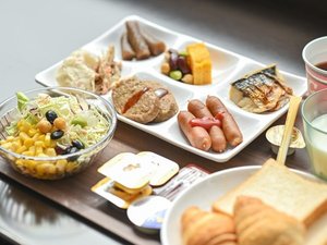 朝食盛り付けイメージ