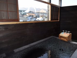 4階の貸切露天風呂