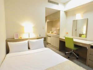 【セミダブル】(15平米) 130p幅ベッド ミニキッチン付