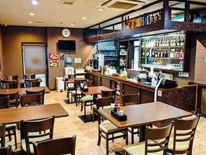朝食会場