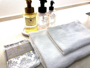 【アメニティ】タオル類・シェービングウォッシュ