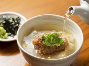 鯛茶漬け【提携飲食店お食事券付きプラン】