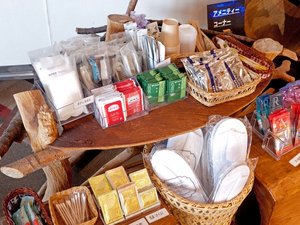アメニティコーナーお好みのアメニティをお持ちください。
