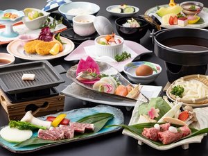 岡山県の希少な黒毛和牛を使用した「千屋牛会席」