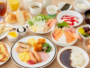 【朝食バイキング】1日のはじまりは美味しい朝ご飯から!