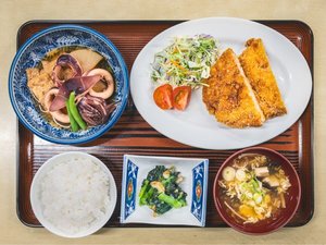 【夕食】職人が仕込むこだわりの夕食