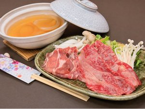 新玉ねぎのしゃぶしゃぶ【夏】季節によりお鍋の出汁が変わります