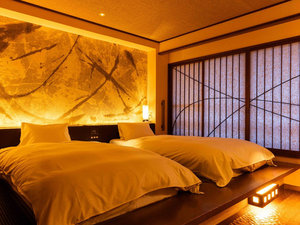 【特別室】和室10畳+ベットルーム(足湯・檜風呂・トイレ付)