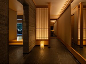 銀泉露天貴賓室「貴舟」 | (玄関)