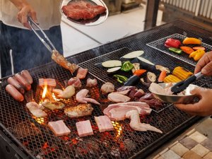 屋上テラスBBQ
