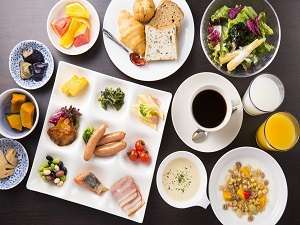 【和洋中食バイキング】6:30〜10:00(最終入場 9:30) メニューは写真と異なる場合がございます。