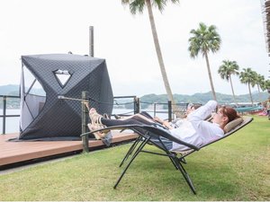 絶景×高温。五感が覚醒する、展望テントサウナ体験 View, Heat, Freedom.