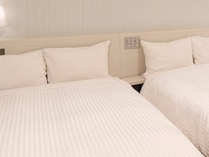 こだわりのベッド 全米トップクラスの実績を誇るサータ社製ベッドを全室に導入。