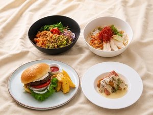 ■ご朝食|選べる4種類のメインプレート