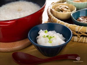 朝食メニュー例「中華粥」