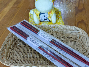 岐阜県産ひのきの春慶福箸