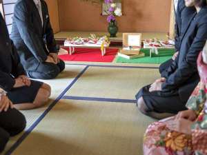特別な日の会席・ご宿泊もご相談ください