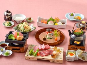近江牛と松茸の特撰会席/例
