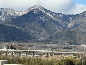 ホテル周辺風景 比良山系