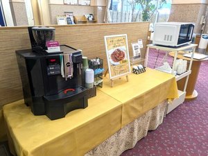 【館内設備】ご宿泊の方限定で、1階にある無料コーヒーサーバーをご利用いただけます。