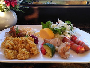 日替わりでドライカレーも