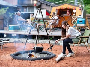 【松阪・美杉の貸別荘・コテージ】キャンプスタイルの宿やまがら