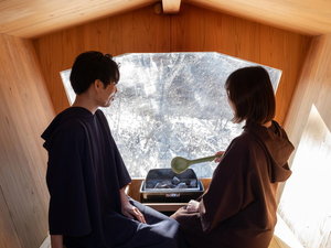 ◆冬の屋外サウナ「Forest Sauna」