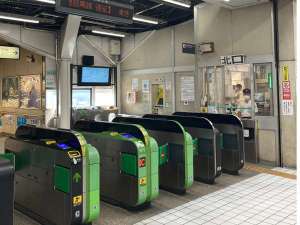 @JR大森駅北口改札を出て右へ