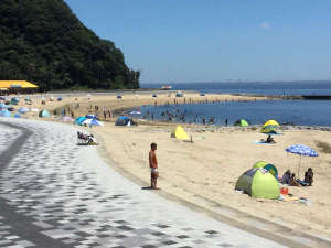 【西浦温泉パームビーチ】で楽しい海水浴をお楽しみ頂けます!夏といえばやっぱり海でしょうっ!