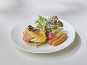【「好き」が見つかる朝食ブッフェ】博多エッグベニー
