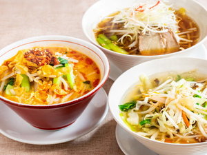 【朝食ビュッフェ一例】ラーメン