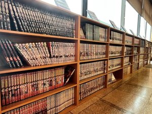 充実の漫画コーナー