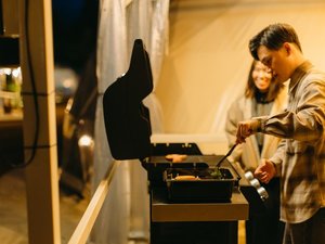 �O�����s���O�̑�햡�Ƃ�����BBQ�I�I