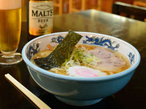 店主こだわりのラーメン
