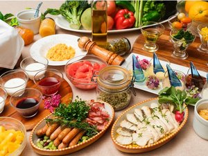 【朝食】バラエティー豊かな朝食ブッフェ