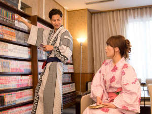 【コミックコーナー】人気コミックが200種類以上!眠れぬ夜もしっかりとお供いたします。