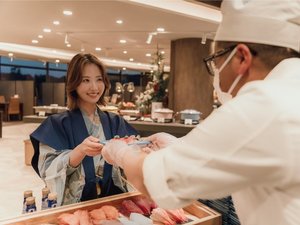 【夕食バイキング】