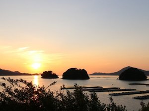 【三ツ島】夕陽