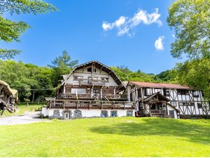 【長野県の貸別荘・コテージ・ログハウス・コンドミニアム】白樺湖ホープロッヂ乗馬牧場