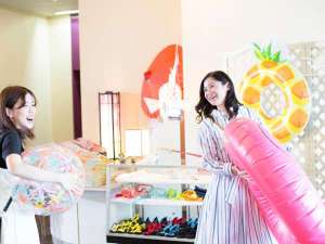 嬉しい貸出しグッツが沢山♪
