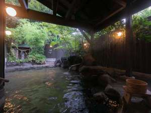 【観音の湯】貸切露天風呂&打たせ湯付き