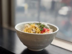 朝食バイキング郷土料理鶏飯絶品です
