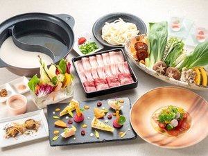 いちやスタイル〜約30種類の新鮮野菜と和牛・那須三元豚のしゃぶしゃぶ(イメージ)