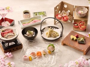 桜奏でる会席