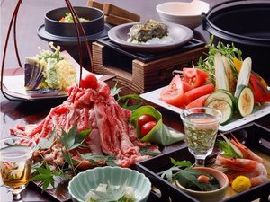 小食の方向き但馬牛すき焼き【竹】1人100g例:1部2人前